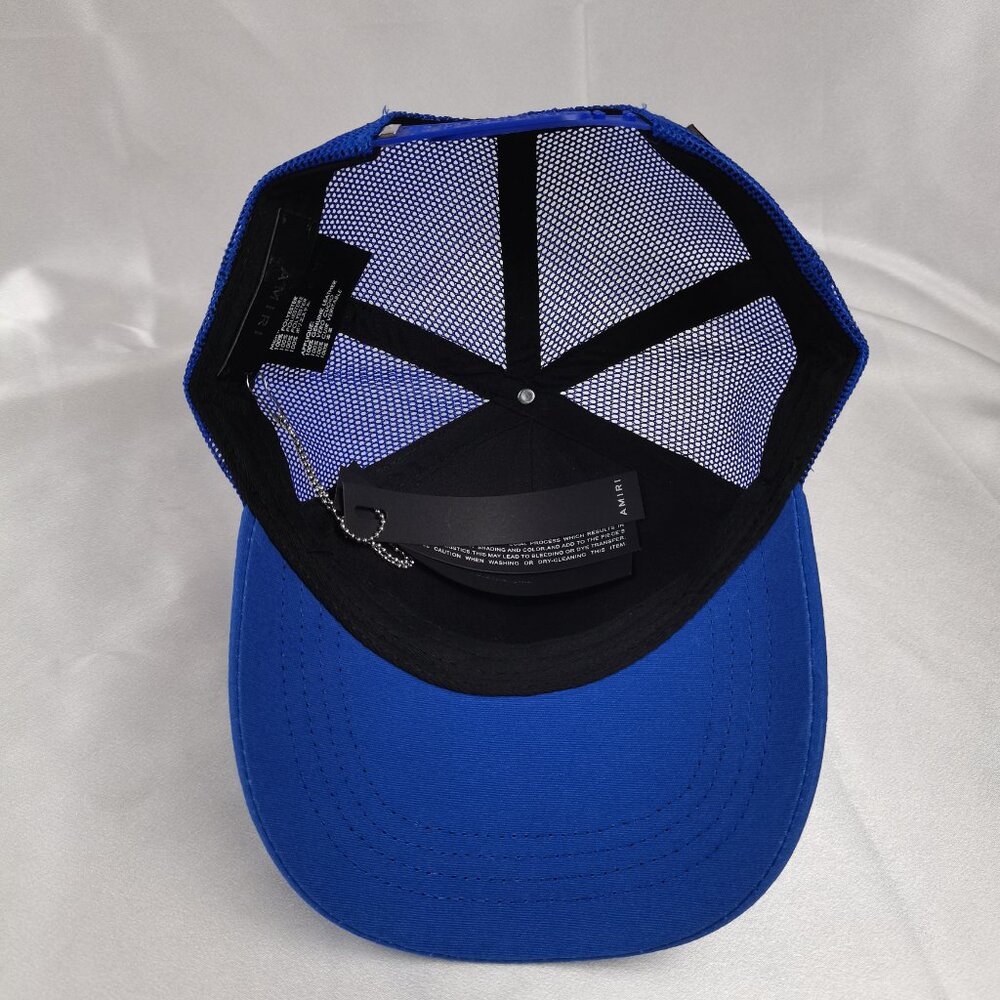 Unisex Amiri Blue Trucker Hat - Picture 7 of 9